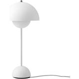 &Tradition Flowerpot VP3 Matt White Table Lamp 50cm
