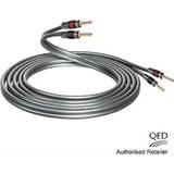 QED reference xt40i cable 4 airloc banana plugs 2m