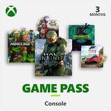 Gift Cards Xbox Game Pass for Console: 3 Month Membership [Digital Code]