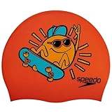Orange Swim Caps Speedo Swimming Cap Junior 8-0838615955 Orange