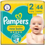 Pampers Diapers Pampers Pampers PP ES Pampers New Baby Nappies, 2 4-8kg Essential Pack, Size 2 4-8kg