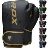 Gloves RDX RDX Boxing Gloves, Pro Training Sparring, Maya Hide Leather, Muay Thai MMA Kickboxing, Men Women Adult, Heavy Punching Bag Focus Mitts Pads Workout, Ventilated Palm, Multi Layered, Oz