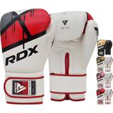 RDX Red, 14OZ RDX Boxing Gloves Sparring Muay Thai Kickboxing