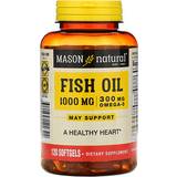 Natural Fatty Acids Mason Natural Fish Oil 1000 300