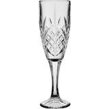 Premier Housewares Champagne Glasses Premier Housewares Set of four Beaufort Crystal Champagne Glass 4pcs