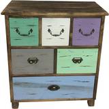 Purple Cabinets Geko Wooden With 6 Storage Cabinet