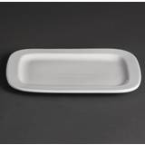 Olympia Serving Dishes Olympia Whiteware Rounded Serving Dish 12pcs