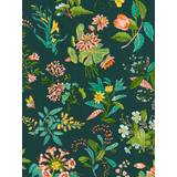 Harlequin Wallpapers Harlequin Woodland Floral Jade/Malachite/Rose Quartz HSRW113058