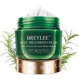 Cream Blemish Treatments Acne Treatment Cream, BREYLEE Tea Tree Oil Acne Cream