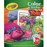 Crayola Stickers Crayola Color & Sticker, Dreamworks Trolls