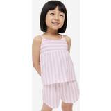 Stripes Other Sets Children's Clothing H&M Girls Pink Patterned paper bag shorts