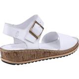 Hush Puppies Sandals Hush Puppies Womens Ellie Leather Wedge Sandals