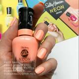 Peach Gel Polishes Sally Hansen nail polish varnish miracle gel 14.7ml