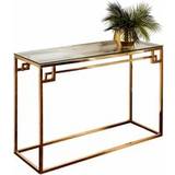 Gold Console Tables Native & Lifestyle Cesar Gold Console Table