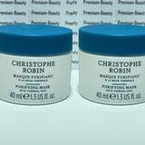 Christophe Robin Conditioners Christophe Robin purifying hair mask with mud x2 detox 40ml