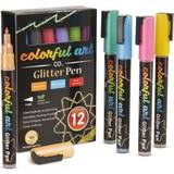 Colouring pens for adults ART Glitter Gel Pens 12-pack
