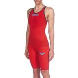 Arena Women Clothing Arena Arena Carbon Air 2 Open Back Swimsuit - Red