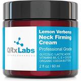 Cream Neck Creams QRxLabs Lemon Verbena Neck Firming Cream Tightening Lifting Moisturizer