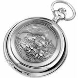 Woodford Pocket Watches Woodford flying scot double full hunter skeleton pocket silver