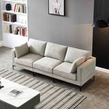Cottons Furniture Grey, 3 Sofa 4 Seater