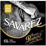 Savarez Strings Savarez Acoustic Phosphore Bronze A140CL 011-052 Custom Light Acoustic Guitar Strings