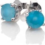 Anais Hot Diamonds September Blue Agate Earrings AE009