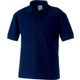 11-12, French Navy Jerzees Schoolgear Childrens 65/35 Pique Polo Shirt Multicoloured 11-12yrs