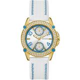 Guess Ladies 38mm White White Gold Tone Case