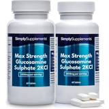 Simply Supplements Max Strength Glucosaminsulfat 1858mg 2KCl