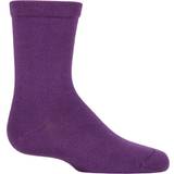 Viscose Underwear SockShop Kid's Pain Mid- Weight Socks 1 pair - Purple