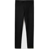 Leggings Trousers United Colors of Benetton Black Kids Elasticated-waist Stretch-cotton Leggings 6-14 Years 13-14 Years