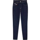 Diesel W28 - Women Jeans Diesel 1984 Slandy High Super Skinny Jeans - Blu Scuro