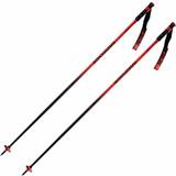 Adult Downhill Ski Poles Rossignol Hero SL Ski Poles - Black/Red