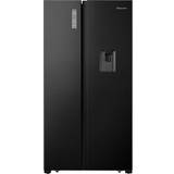 American fridge freezer plumbed Fridgemaster MS91520DEB Non-Plumbed Total No Black