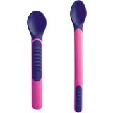Mam Children's Cutlery Mam Feeding Spoons & Cover spoon 6m Violet 2 pc