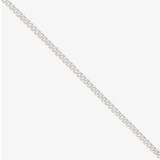 Grey Necklaces Sterling Silver 20inch Curb Neck Chain S18C20