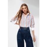 Trendyol Collection Collection Hemd Mehrfarbig Regular Fit für Damen