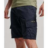 Men Shorts Superdry Men's Organic Cotton Core Cargo Shorts Navy