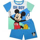 Disney Mickey Mouse Pyjamas Boys T-shirt Shorts Set Clubhouse Gift 5-6 Years Blue