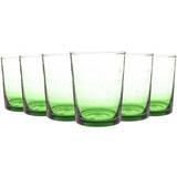 Green Drinking Glasses Nicola Spring 215ml Meknes Recycled Drinking Glass