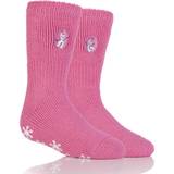 Polyamide Socks Heat Holders Kids Disney Thermal Slipper Socks Frozen Olaf
