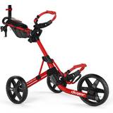 Red Golf Trolleys Clicgear 4.0 3-Wheel Push