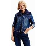 Desigual Women - XL Jackets Desigual Hybride Jeansjacke BLUE BLUE, XXL