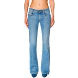 Diesel W28 - Women Jeans Diesel Bootcut Flare Jeans 1969 D-Ebbey Jeans Donna Blu