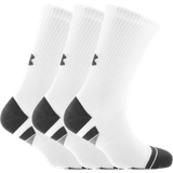 Under Armour Elastane/Lycra/Spandex Underwear Under Armour Heatgear Crew Socks 3-pack - White