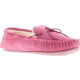 Pink Slippers Hush Puppies 'Allie' Suede Classic Slippers