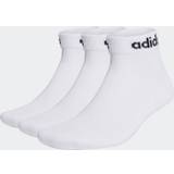 Adidas Socks adidas Linear Ankle Cushioned Socks Pairs White Black 10K-11.5K,12.5K-1,2-3.5,4.5-5.5,6.5-8,8.5-10,11-12.5