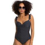 Pour Moi Women Swimsuits Pour Moi Sicily Lightly Padded Swimsuit Black/White