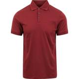 Suitable Liquid Polo Shirt Bordeaux Burgundy Red