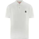 Parajumpers Tops Parajumpers Mens Patch Polo Logo Off White Shirt